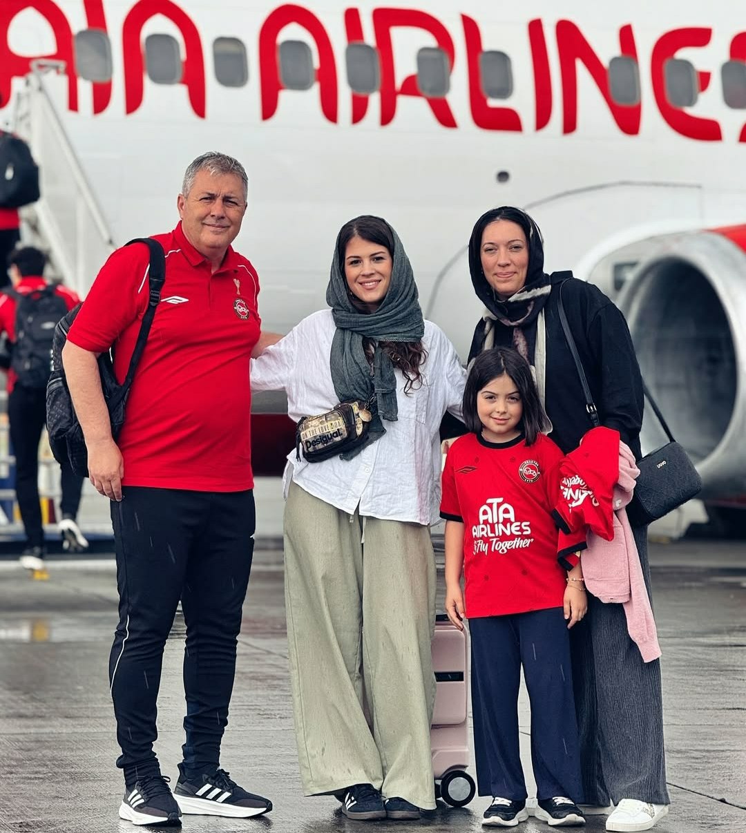 عکس خانوادگی دراگان اسکوچیچ