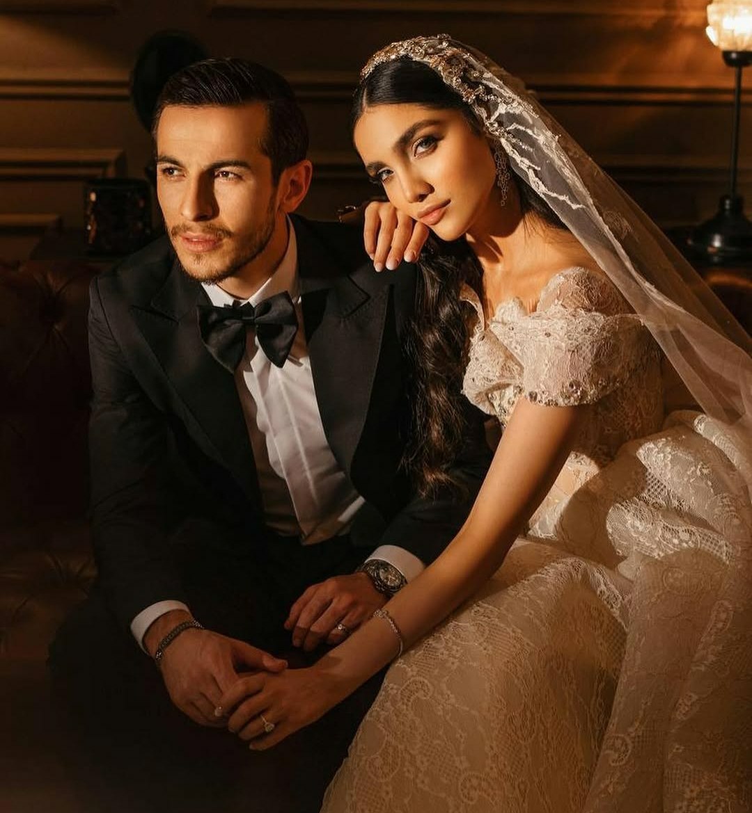 عکس فرشاد احمدزاده و همسرش