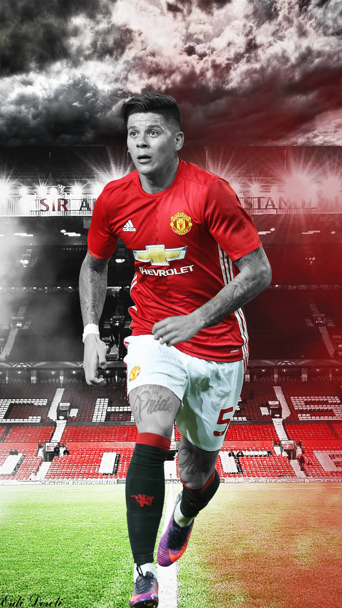 wallpaper 4k Marcos Rojo