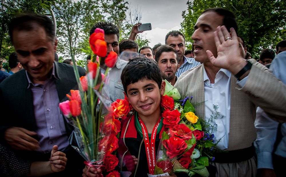 عکس خانوادگی یادگار رستمی