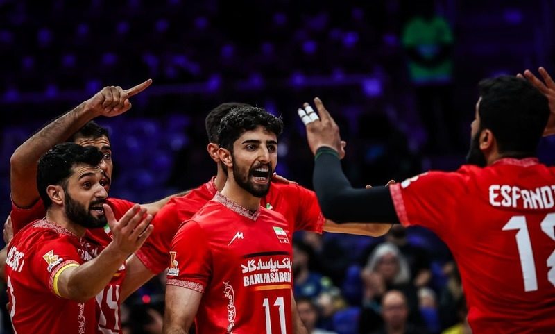 متین احمدی تیم ملی والیبال ایران