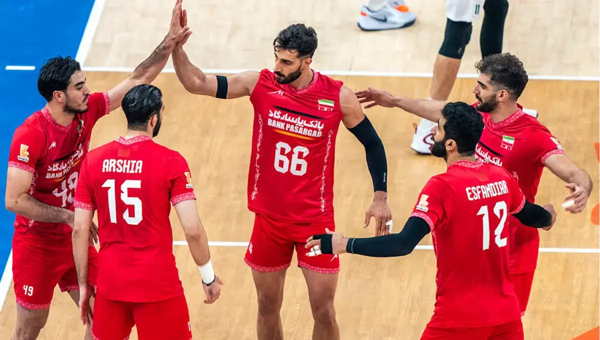 بهترین رنکینگ والیبال ایران در جهان