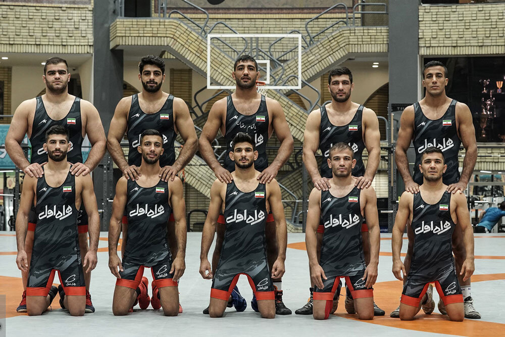عکس تیم ملی کشتی فرنگی ایران