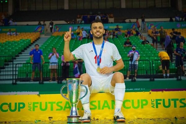 سالار آقاپور بازیکن فوتسال 