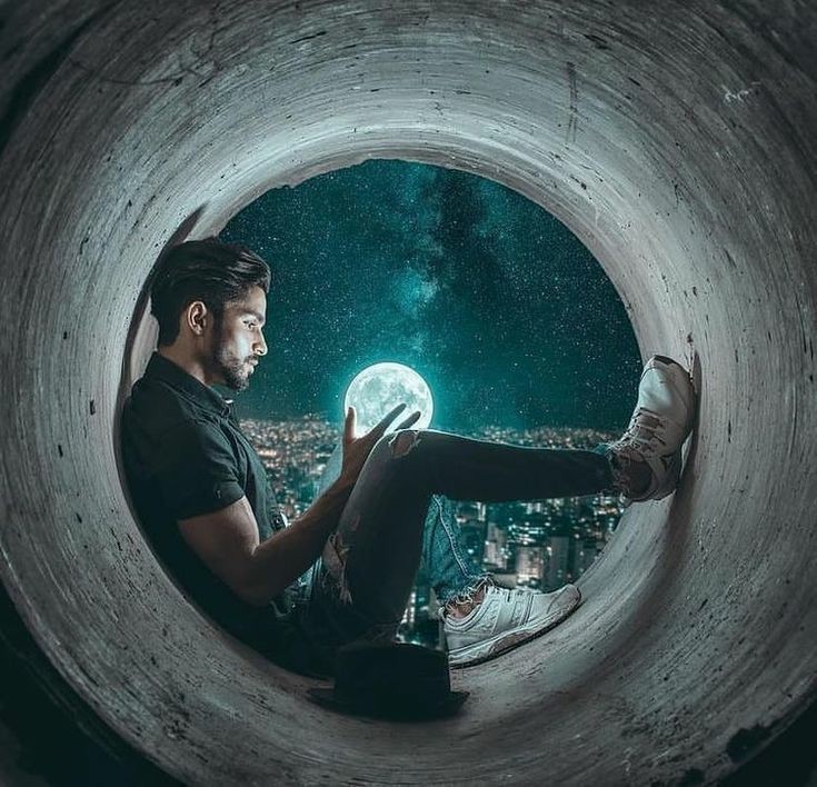 عکس پروفایل پسرانه شهری شب