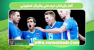 آمار بازیکنان تیم ملی والیبال اسلوونی