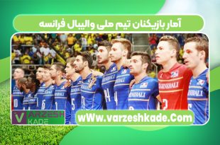آمار بازیکنان تیم ملی والیبال فرانسه