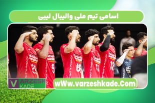 اسامی تیم ملی والیبال لیبی