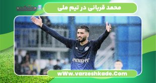 محمد قربانی در تیم ملی