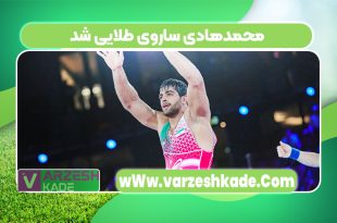 محمدهادی ساروی طلایی شد