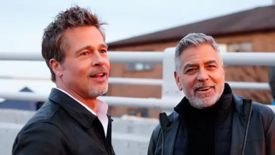 برد پیت و جورج کلونی در سینما با یک فیلم طنز برد پیت و جورج کلونی در سینما با یک فیلم طنز