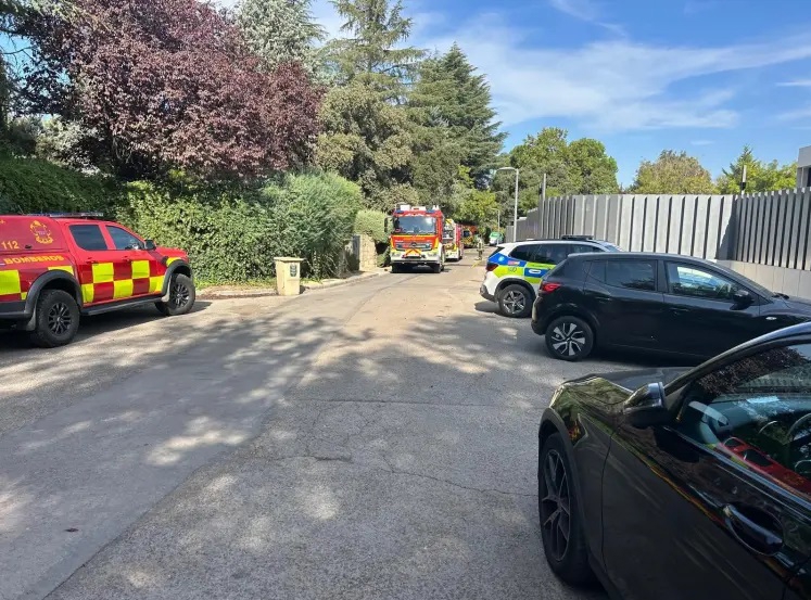 آتش گرفتن ویلای وینیسیوس آتش گرفتن ویلای وینیسیوس