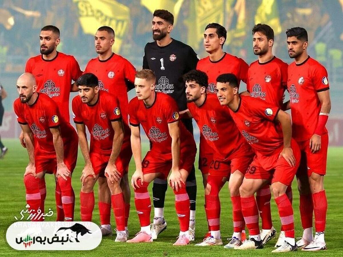 بازی تراکتور تبریز مقابل چادرملو