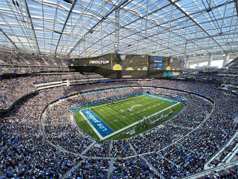 تیم فوتبال ایران در بزرگترین ورزشگاه جهان تیم فوتبال ایران در بزرگترین ورزشگاه جهان