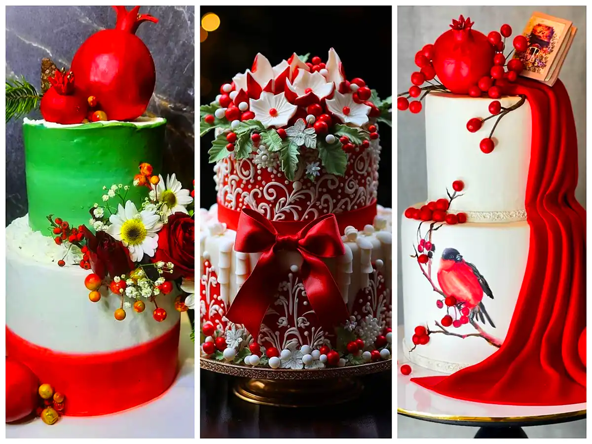 عکس کیک شب یلدا جدید