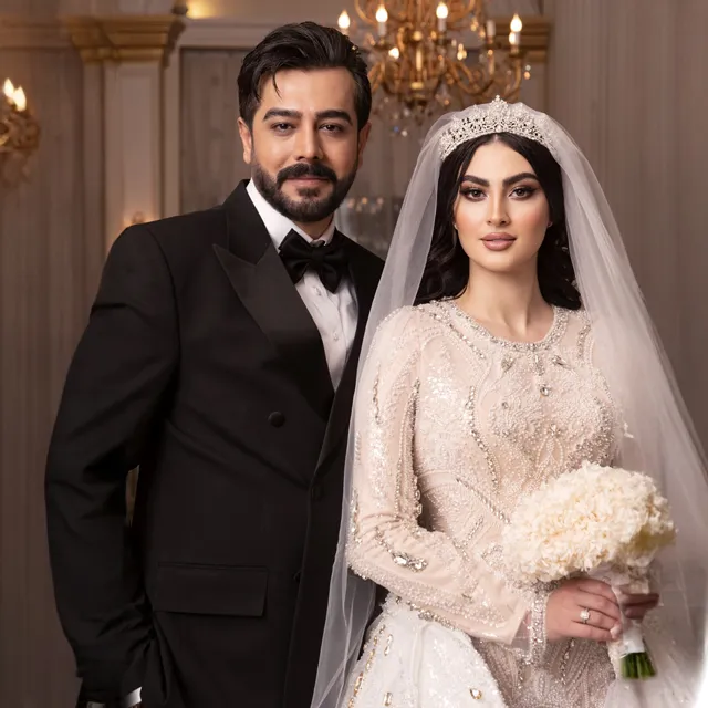 مریم مومن و همسرش