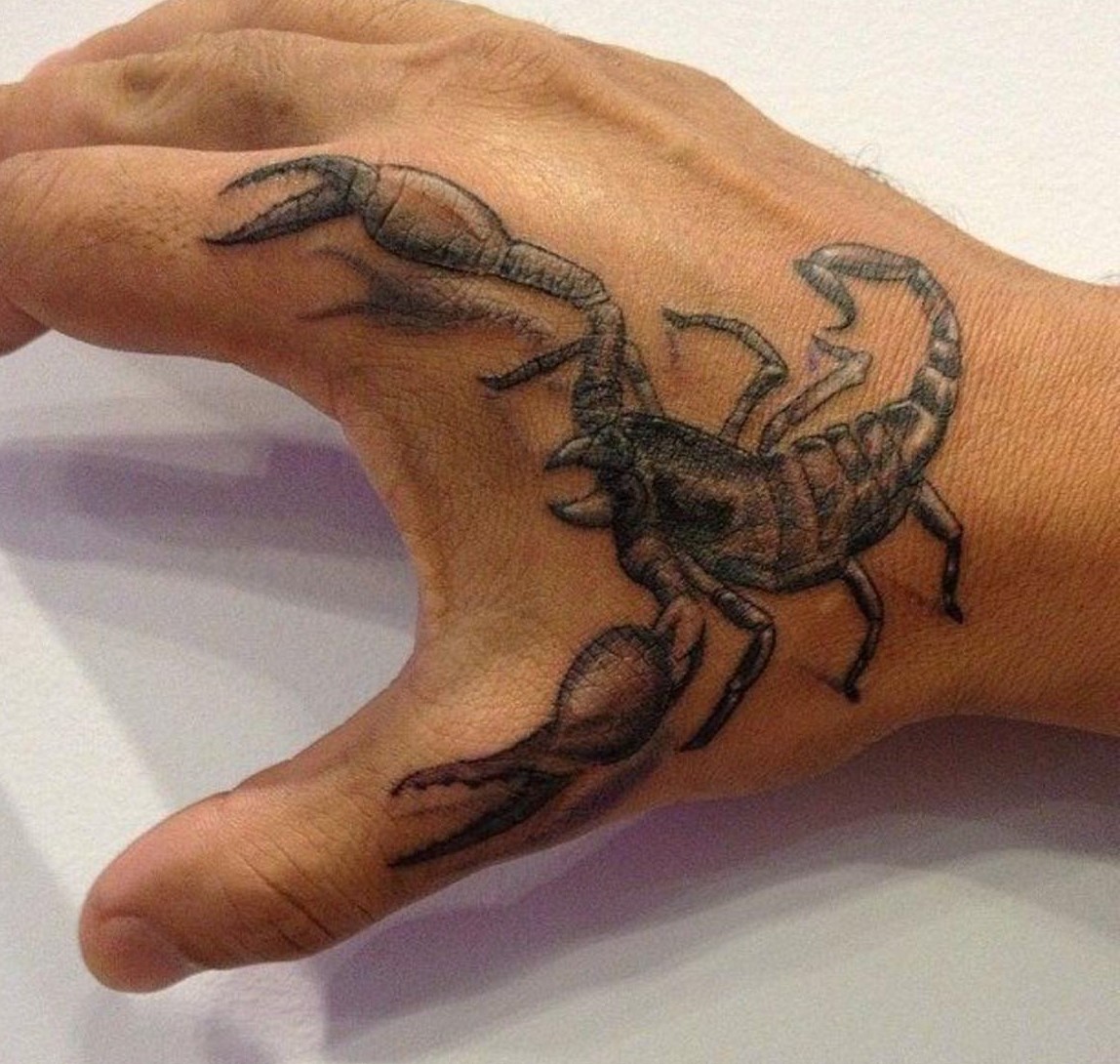 عکس تاتو عقرب عکس تاتو عقرب