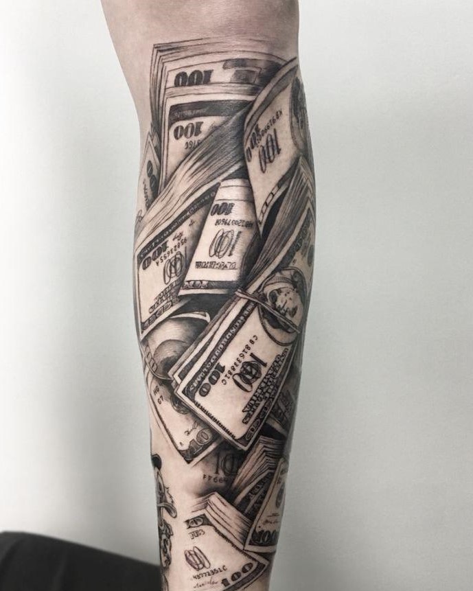 عکس تاتو نماد ثروت عکس تاتو نماد ثروت