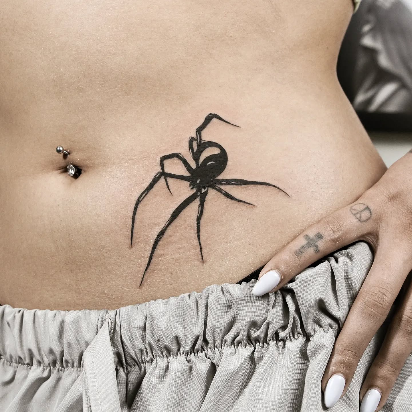 عکس تاتو عنکبوت عکس تاتو عنکبوت