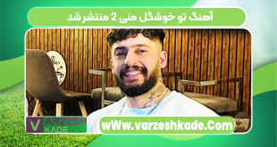 آهنگ تو خوشگل منی ۲ منتشر شد